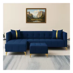 Sleepify Livingstyle L Shape Sofa 6 Seater