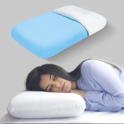 Sleepsia Orthopedic Cooling Gel Memory Foam Pillow