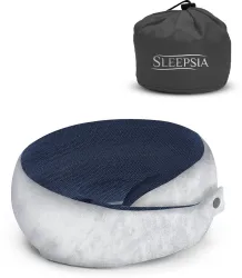 Sleepsia Snoozing Travel Neck Pillow Memory Foam