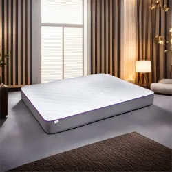 SLEEPSPA Dual Comfort 8 Inch Single Foam Mattress 72x30 Inch