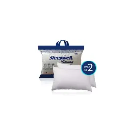 Sleepwell Cotton Synthetic Pillow 2Pcs