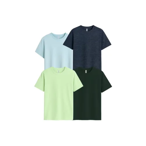 Image of Sleepynuts Men's Regular Fit Round Neck Half Sleeves Solid Casual Wear T-Shirt