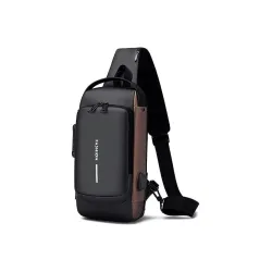 Sling Bag for Men & Women– Crossbody Sling Bag for Travel, Cycling & Hiking | Waterproof Shoulder Bag with Compartment a