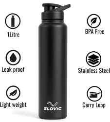 SLOVIC 1000 ml Steel Bottle