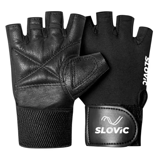 Image of SLOVIC Gym Gloves for Men with Wrist Support Accessories | Padded Gym Gloves for Women for Weightlifting | Gloves for Gy