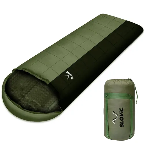 Image of Slovic Sleeping Bag for Adults Trekking Bag for Hiking & Camping