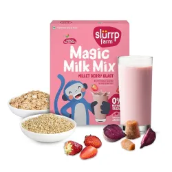 Slurrp Farm No Sugar Berry Blast Nutrition Powder Milk