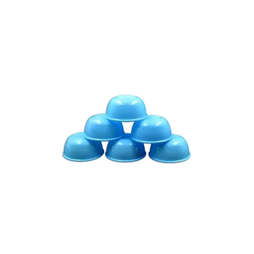 Image of BigPlayer Small Plastic Round Katori Bowl Set Set of 6