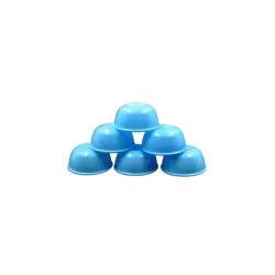 BigPlayer Small Plastic Round Katori Bowl Set Set of 6