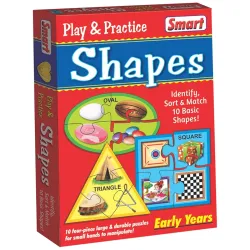 Smart - 1091 Play and Practice Shapes for Kid