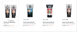Smart And Handsome Face Wash Cleanser at minimum 63% Discount