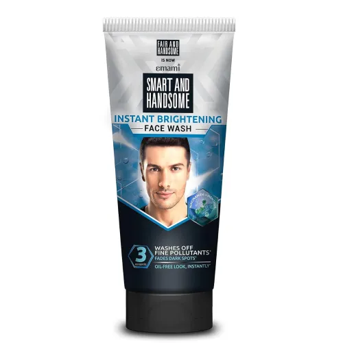 Image of Smart And Handsome Face Wash, Instant Brightening, Instant Freshness, 150g