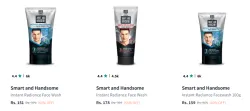 Smart and Handsome Face Wash Minimum 60% Discount