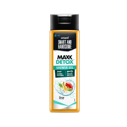 Image of Smart And Handsome Maxx Detox™ Shower Gel | Deep Cleanses Pollutants | Gently Exfoliates Dead Cells | With Ginseng To Re
