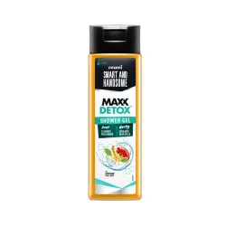 Smart And Handsome Maxx Detox™ Shower Gel | Deep Cleanses Pollutants | Gently Exfoliates Dead Cells | With Ginseng To Re