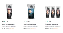 Smart & Handsome Face Wash & Cleanser @ Up to 65% OFF