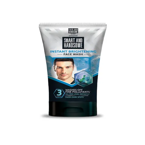 Image of Smart and Handsome Instant Radiance Alcohol-Free Face Wash with Vitamin B3 - 150 g