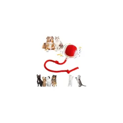 Smart Interactive Rolling Ball Dog Toy Automatic 360° Electric Motion Pet Ball with LED Lights 