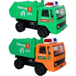 Smart Picks Clean Up City Vehicle Display Piece Pull Back Toy for Kids