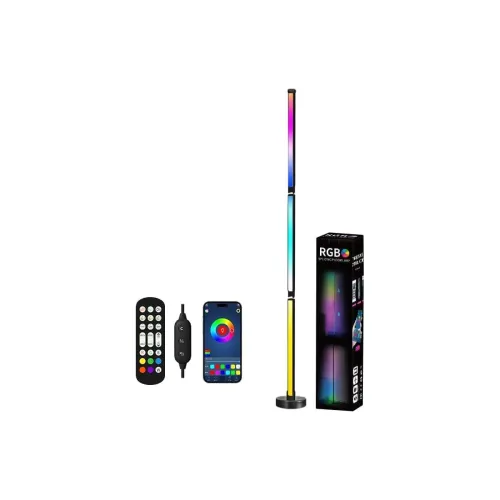 Image of Smart RGB Corner Floor Lamp App Remote Control