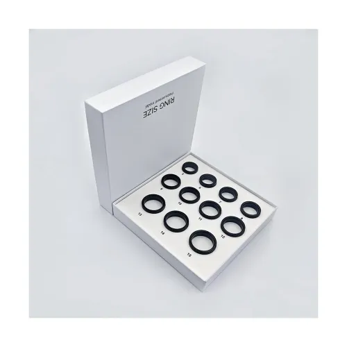 Image of Smart Ring Built-in LED Display Health Tracker