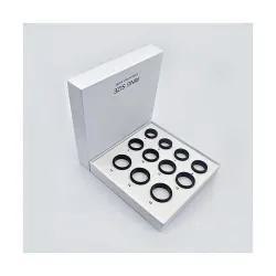 Smart Ring Built-in LED Display Health Tracker