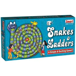 Smart Snakes and Ladders Playing Games for Kids, Multi