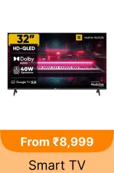 Smart TV starting @ ₹8999 on Flipkart GOAT Sale