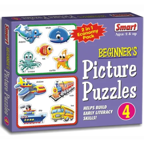 Image of Smart - 1105 Beginner's Picture Puzzles - 4