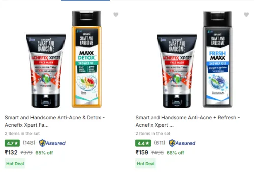 Image of Smart And Handsome Men's Grooming Combo Kit Upto 68% Discount