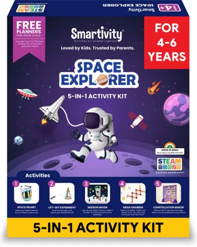 Image of Smartivity Junior Space Explorer STEM DIY Toy (4-6 Years)