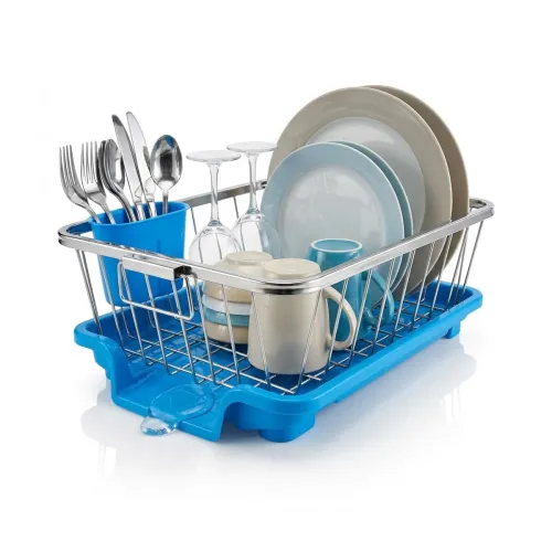 Image of SmartSlide Stainless Steel Dish Drainer Rack