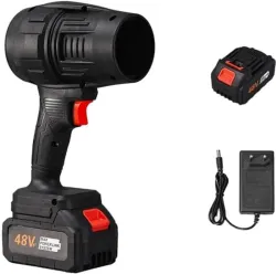 SMARTYWOMEN Handheld High Powerful Blow Brushless Motor Car,Home Corner, Road Cleaning Handheld High Powerful Blow Brushless Motor Car,Home Corner, Road Cleaning Vehicle Interior Cleaner (40...