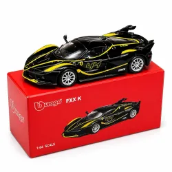 Smiley Buds Ferrari FXX-K 1:64 Scale Die Cast Model | Premium Collector Edition Miniature Sports Car | Detailed Racing Design | Display for Collectible