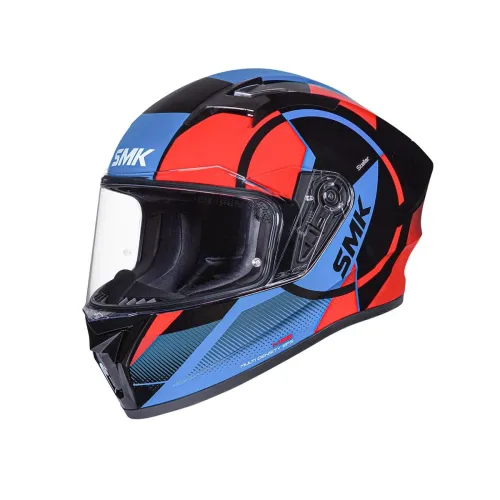 Image of Smk Stellar Sports S01 Faro Helmet ISI Dot & Ece- 06 Certified Full Face Helmet