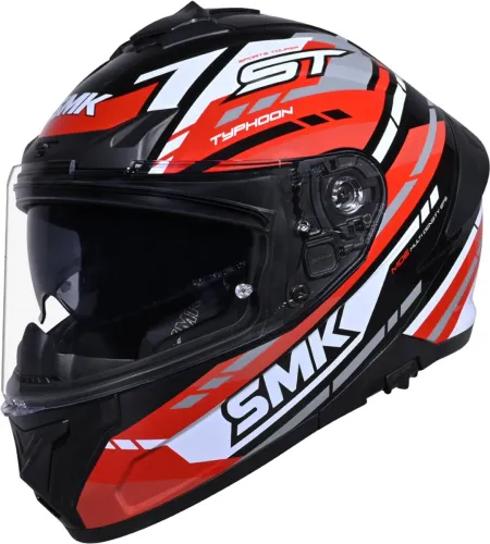 Image of SMK Typhoon Sports Tourer ISI with Dual Visor Motorbike Helmet