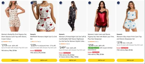 Image of SMOWKLY Women's Clothing upto 83% Discount