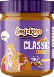 Snackinn Classic Crunchy Peanut Butter 500g