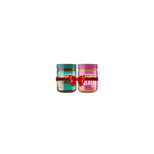 Image of Snackinn Peanut Butter Combo (Chocolate & Classic, 2 x 350g)
