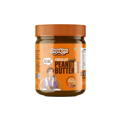 Image of Snackinn Peanut Butter Smooth & Crunchy | 1 KG Jar |