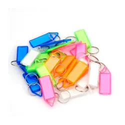 SNDIA 25 Pcs Key Tag Multicolor Keyring & Keychain
