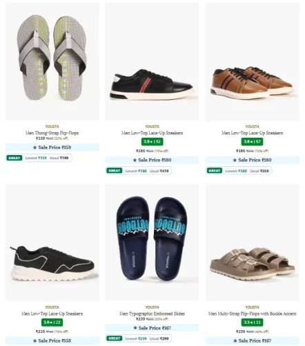 Image of Sneakers at up to 90% Discount
