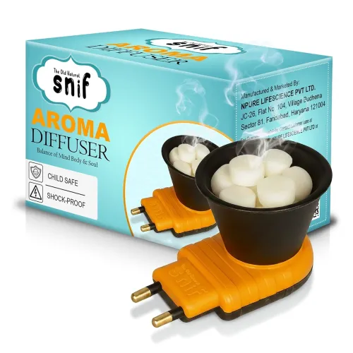 Image of Snif Camphor Diffuser Electric Kapoor Dani for Home & Puja 