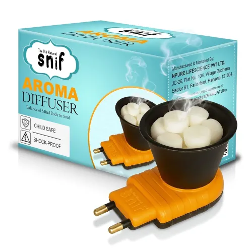 Image of Snif Electric Camphor Diffuser for Home and Puja