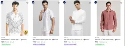 Snitch Mens shirts upto 81% discount