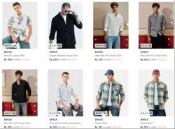 SNITCH men shirts at starting ₹ 463