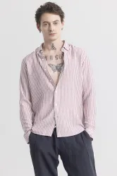 Snitch Men Slim Fit Casual Shirt