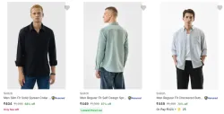 Snitch Mens Clothing at Minimum 70% Discount