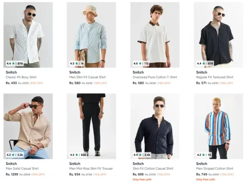 Image of Snitch Men's Clothing up to 81% Discount