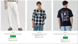 Snitch Men's Cloths at minimum 74% Discount